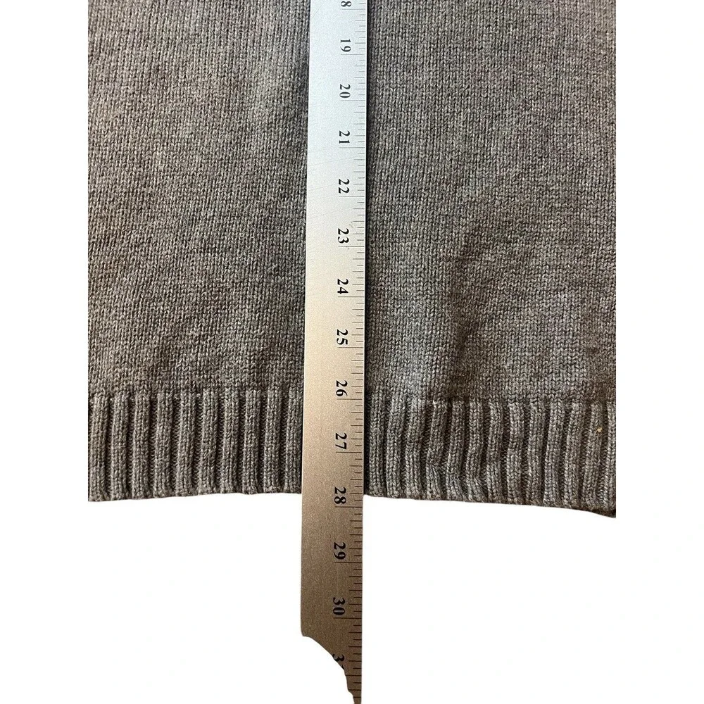 Vtg Tommy Hilfiger Flag Snowflake Gray‎ Pullover Sweater Mens Sz XXL